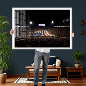 Oklahoma Memorial Stadium Wall Art Canvas Print – Oklahoma