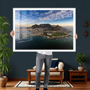 Cape Town Wall Art Canvas Print – Table Mountain Coastal