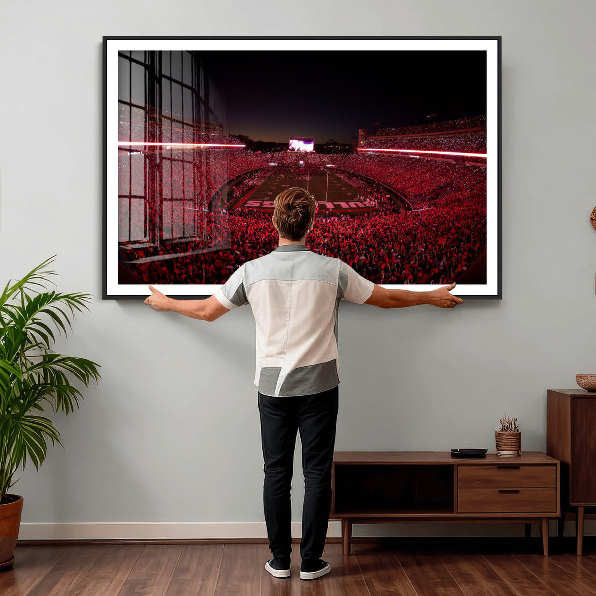 Sanford Stadium Wall Art Canvas Print – Georgia Bulldogs