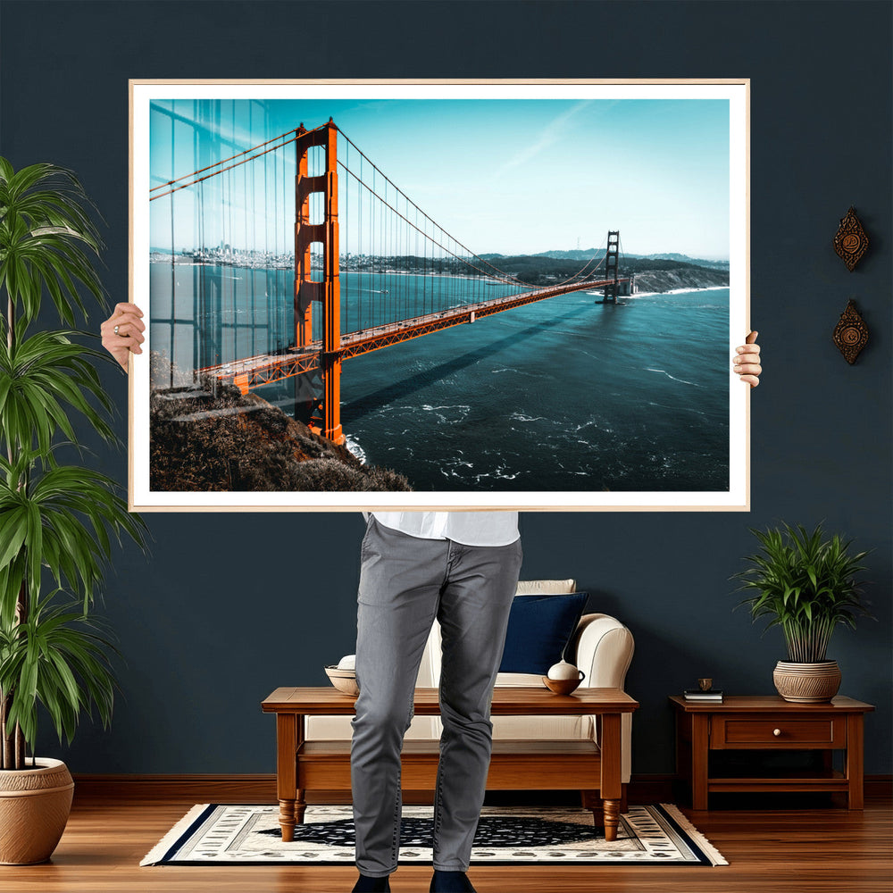 Golden Gate Bridge Wall Art Canvas Print – San Francisco
