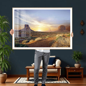 Monument Valley Desert Wall Art Canvas Print, Southwest