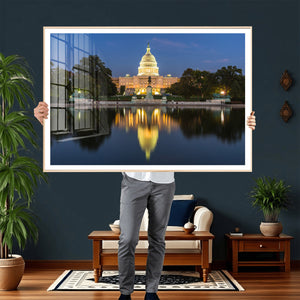 US Capitol Building Wall Art Canvas Print – Washington DC