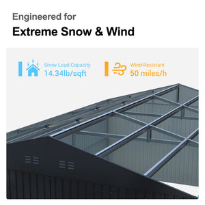 Outdoor Storage Shed 20x13 FT