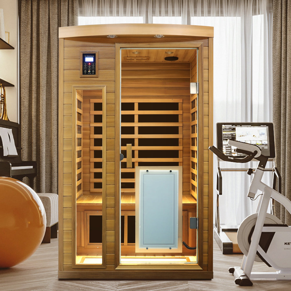 Low EMF Two Person Far Infrared Sauna
