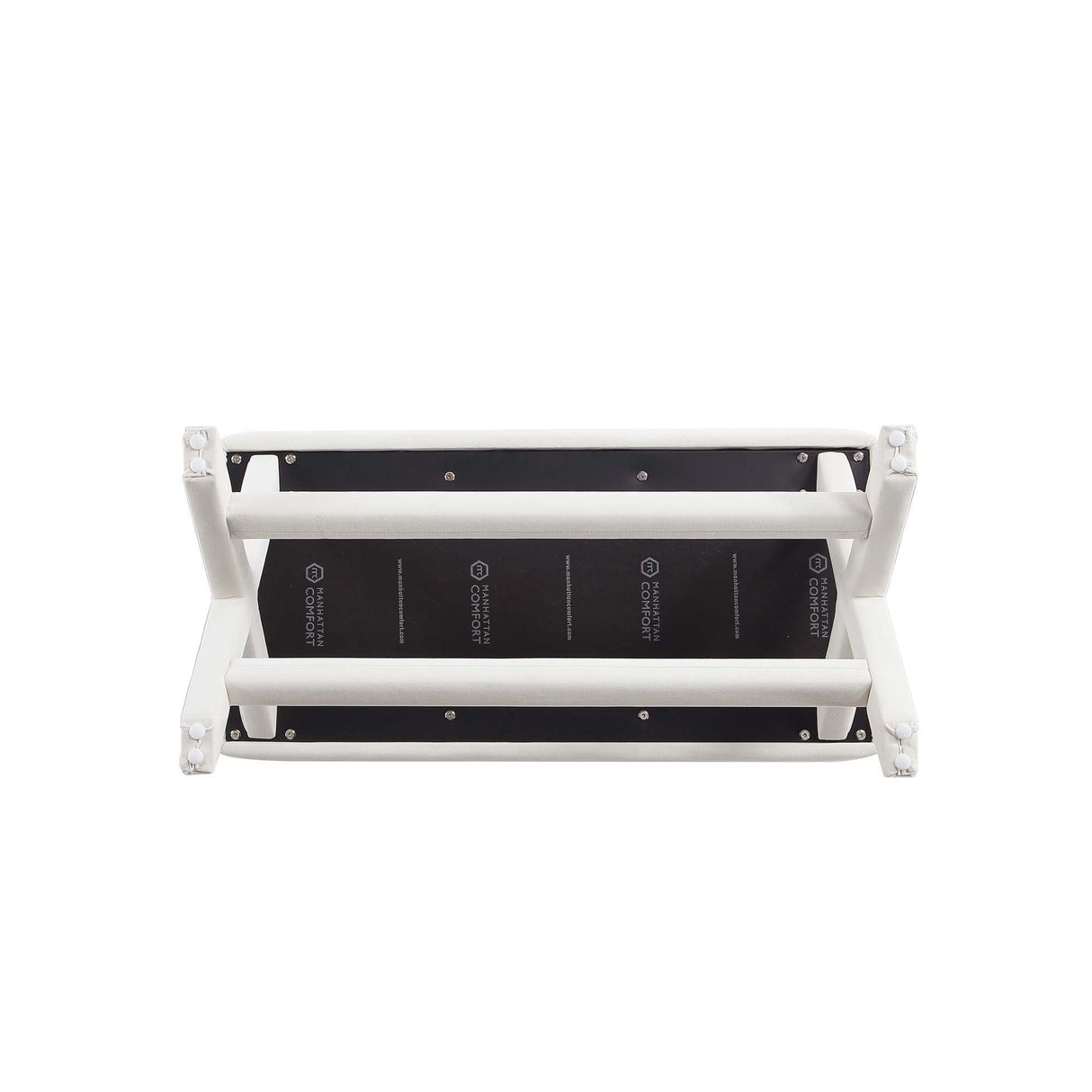 Abigail - Accent Bench With Piped Cushion
