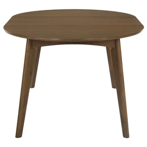 Linnea - 5 Piece Dining Set With Chairs - Dark Walnut