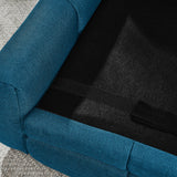 Soft and Comfortable Pet Bed for Big and Oversized Dogs - Dark Blue