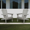 Foldable Hemlock Wood Adirondack Chair -Set of 2 Chairs