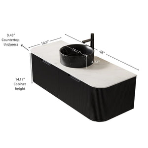 DINA 48" Bathroom Vanity & Sink