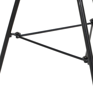 Nusa - Modern Rattan Side Table With Tempered Glass Top