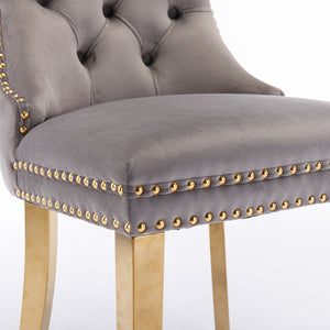 Nikki - Modern, High-End Tufted Dining Chair (Set of 2)