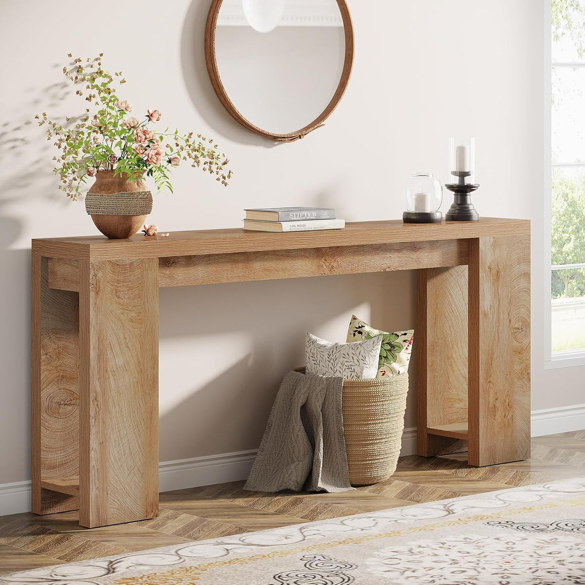 Extra Long Console Table For Living Hallway