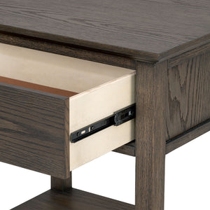 Victoria - Bedside Table With Drawer And Shelf