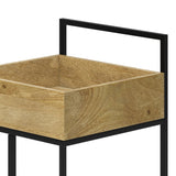 16" Bar Cart with Bottom Shelf and Locking Casters - Bar Carts
