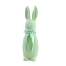 16" Flocked Button Nose Bunny (WH0134)