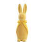 16" Flocked Button Nose Bunny (WH0139)