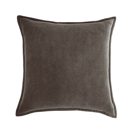 20''x20'' Luxe Velvet Throw Pillow  | 19 Colors – Soft & Elegant Piped Edge Design | Modern Couch & Bedroom Accent | Insert Included