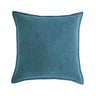20''x20'' Luxe Velvet Throw Pillow  | 19 Colors – Soft & Elegant Piped Edge Design | Modern Couch & Bedroom Accent | Insert Included