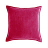 20''x20'' Luxe Velvet Throw Pillow  | 19 Colors – Soft & Elegant Piped Edge Design | Modern Couch & Bedroom Accent | Insert Included