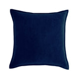 20''x20'' Luxe Velvet Throw Pillow  | 19 Colors – Soft & Elegant Piped Edge Design | Modern Couch & Bedroom Accent | Insert Included