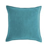 20''x20'' Luxe Velvet Throw Pillow  | 19 Colors – Soft & Elegant Piped Edge Design | Modern Couch & Bedroom Accent | Insert Included