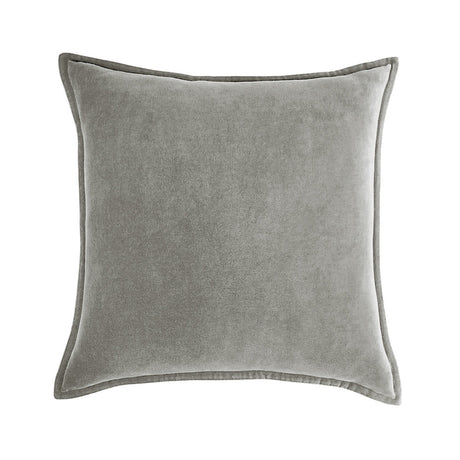 20''x20'' Luxe Velvet Throw Pillow  | 19 Colors – Soft & Elegant Piped Edge Design | Modern Couch & Bedroom Accent | Insert Included