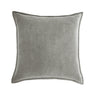 20''x20'' Luxe Velvet Throw Pillow  | 19 Colors – Soft & Elegant Piped Edge Design | Modern Couch & Bedroom Accent | Insert Included