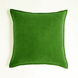20''x20'' Luxe Velvet Throw Pillow  | 19 Colors – Soft & Elegant Piped Edge Design | Modern Couch & Bedroom Accent | Insert Included