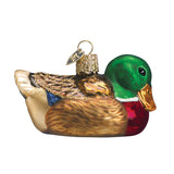 Mallard Ornament Glass Christmas Decoration