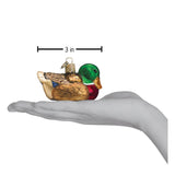 Mallard Ornament Glass Christmas Decoration