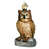 Wise Old Owl Ornament by Old World Christmas