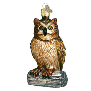 Wise Old Owl Ornament by Old World Christmas