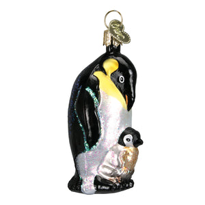 Emperor Penguin with Chick Figurine by Old World Christmas