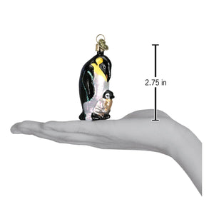 Emperor Penguin with Chick Figurine by Old World Christmas