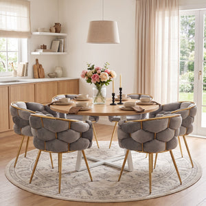 Luxury Modern Velvet Single Sofa Chair