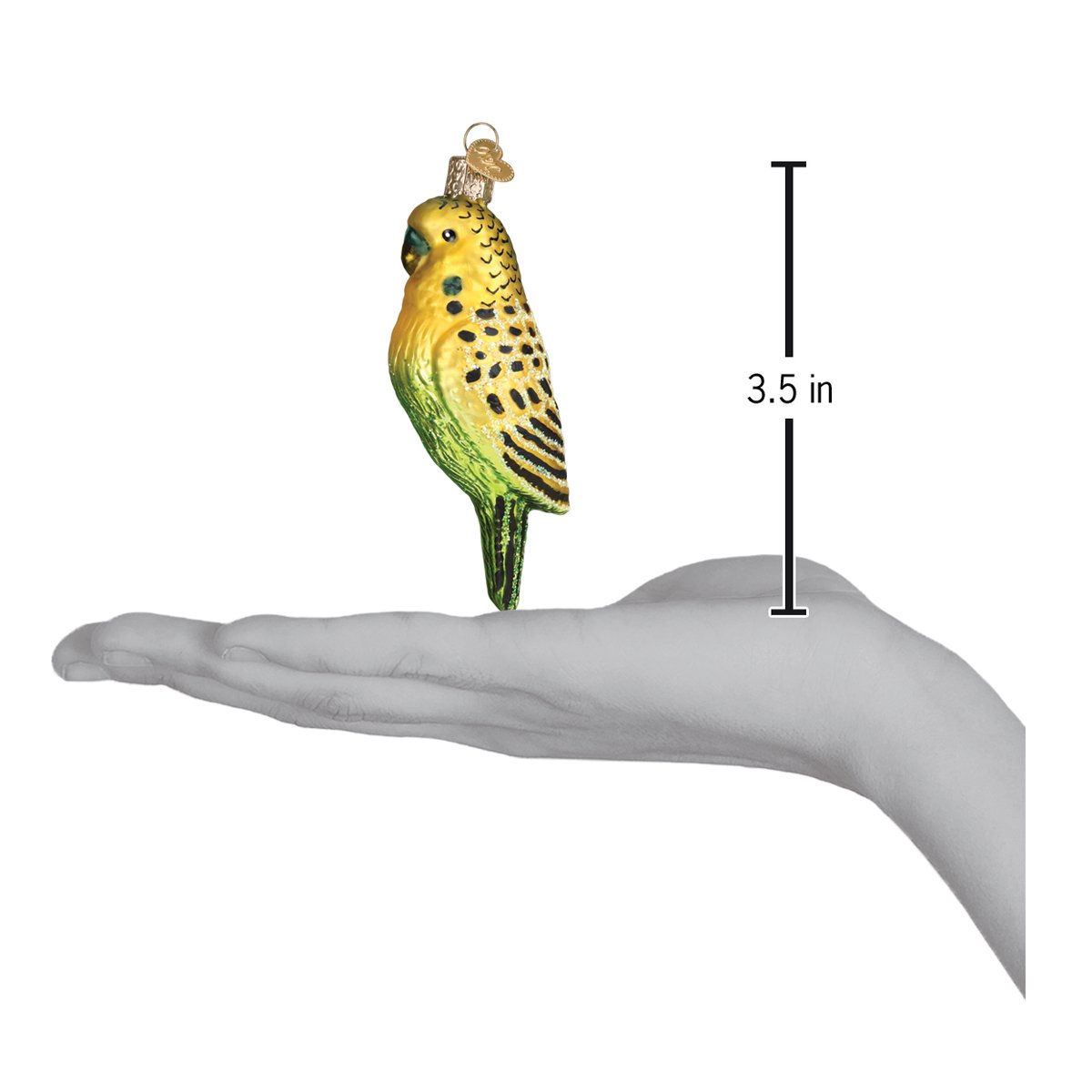 Miniature Parakeet Ornament