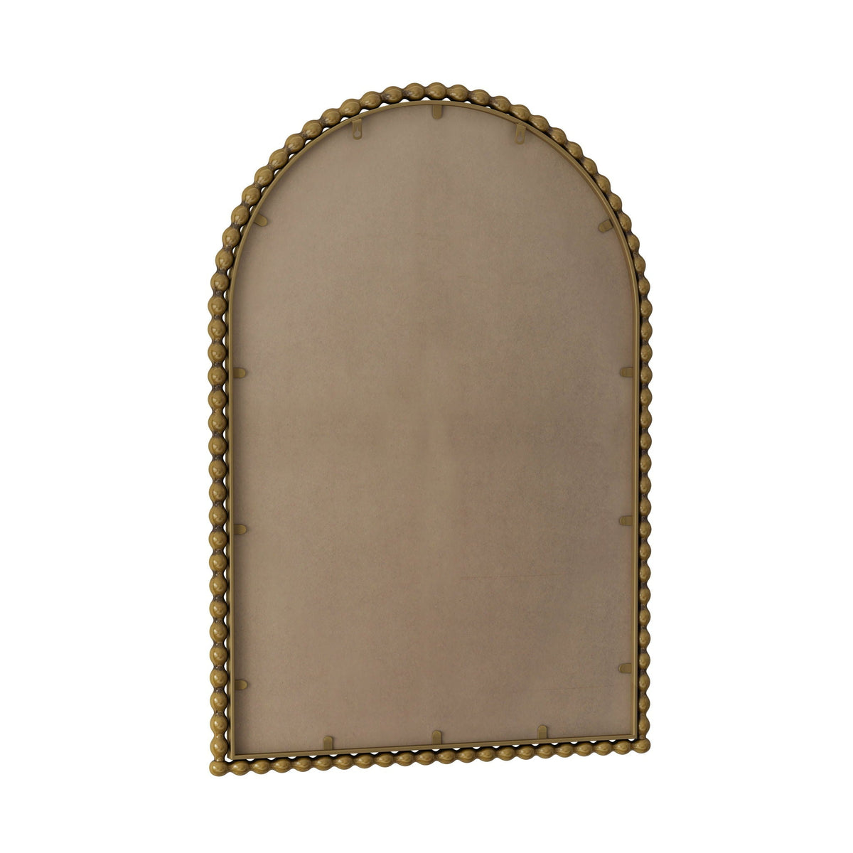 Vintage Iron Art Arch Mirror, Wall Hanging Or Table Display
