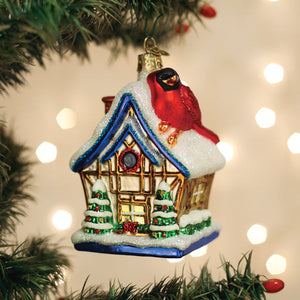 Cardinal-Birdhouse-Ornament-Christmas-Ornaments