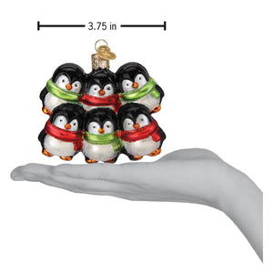 Penguin Family of 6 Ornament