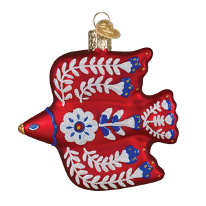 Folkfeather Thrush Ornament