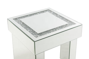 Noralie Mirrored & Faux Diamonds End Table