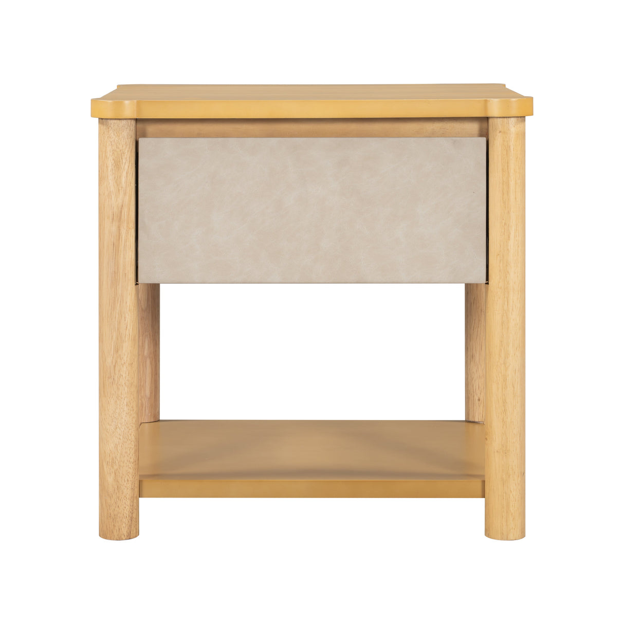 Wood Nightstand Set of 2