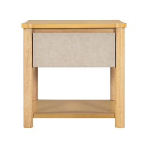 Wood Nightstand Set of 2