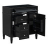 Bathroom Vanity With 2 Drawers and Tip-Out Drawer Storage Cabinet