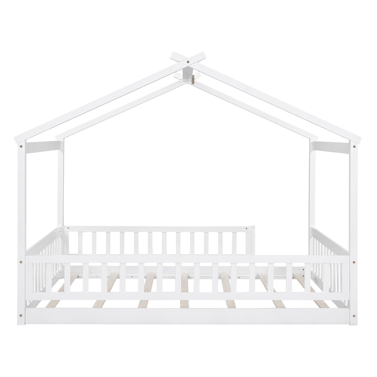 Bed House Bed Frame With Fence