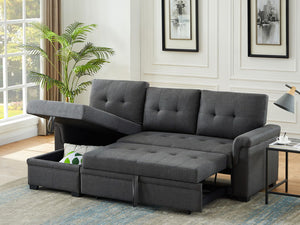 Destiny - Reversible Sleeper Sectional Sofa With Storage Chaise