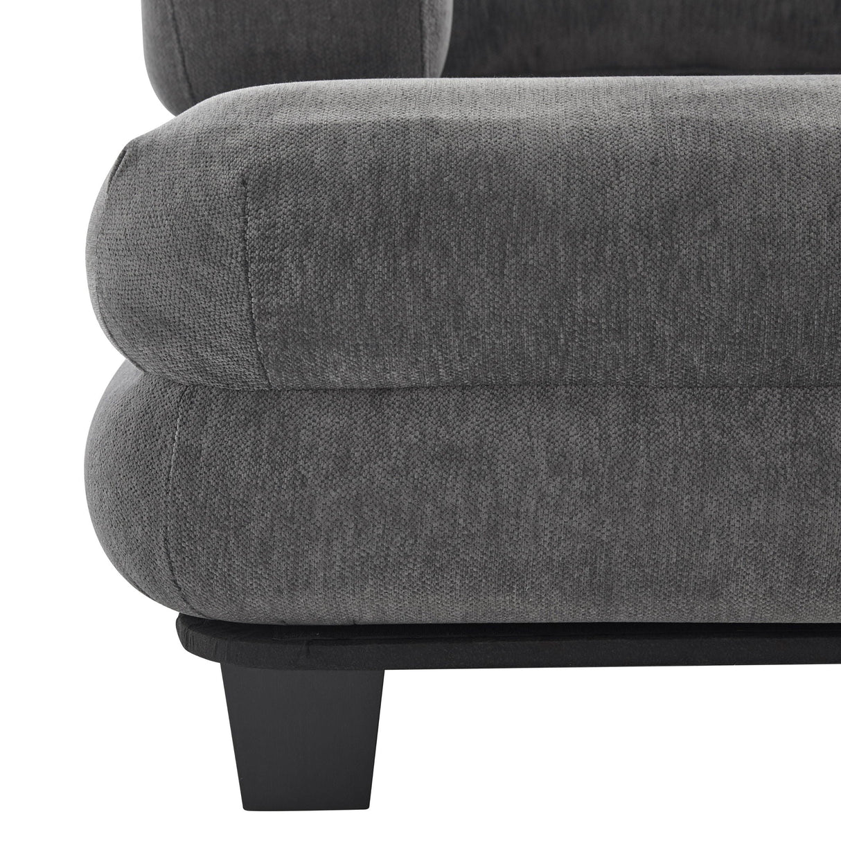 Oversized Chaise Lounge Sofa Bed With Deep Seat And Layered Armrests