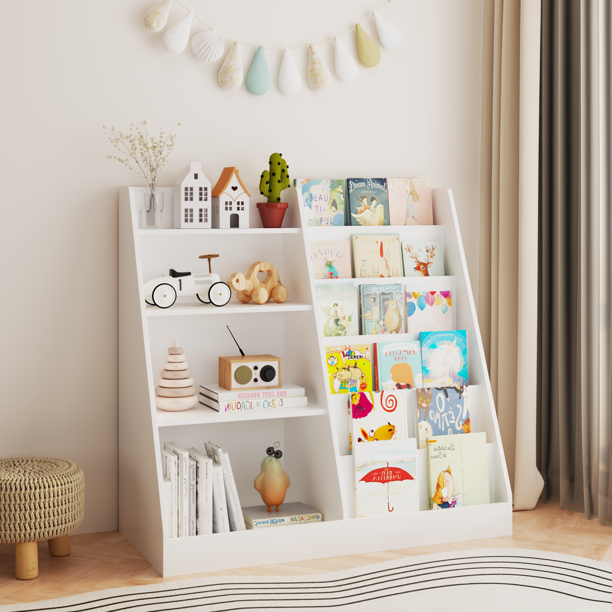 New Kids Bookshelf and Toy Storage Organizer