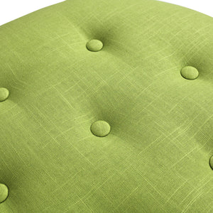 Yolanda - Round Upholstered Accent Ottoman