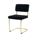 Elegant Curved Dining Chairs- Set of 2